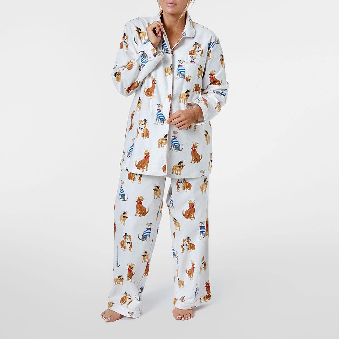 Flannelette pyjamas sales
