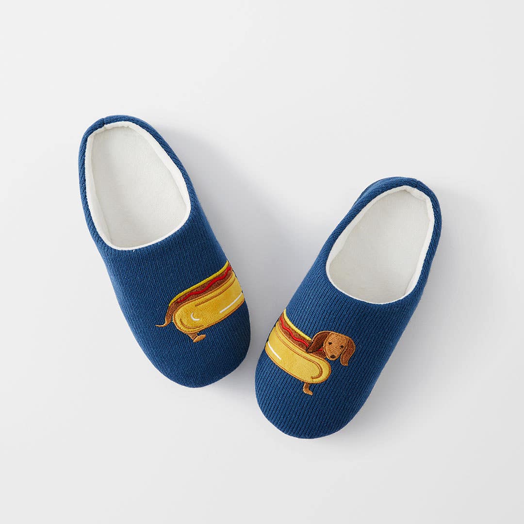 Sausage dog sales slippers joules