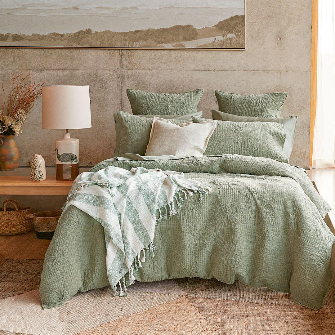 Quilted bed covers and throws top