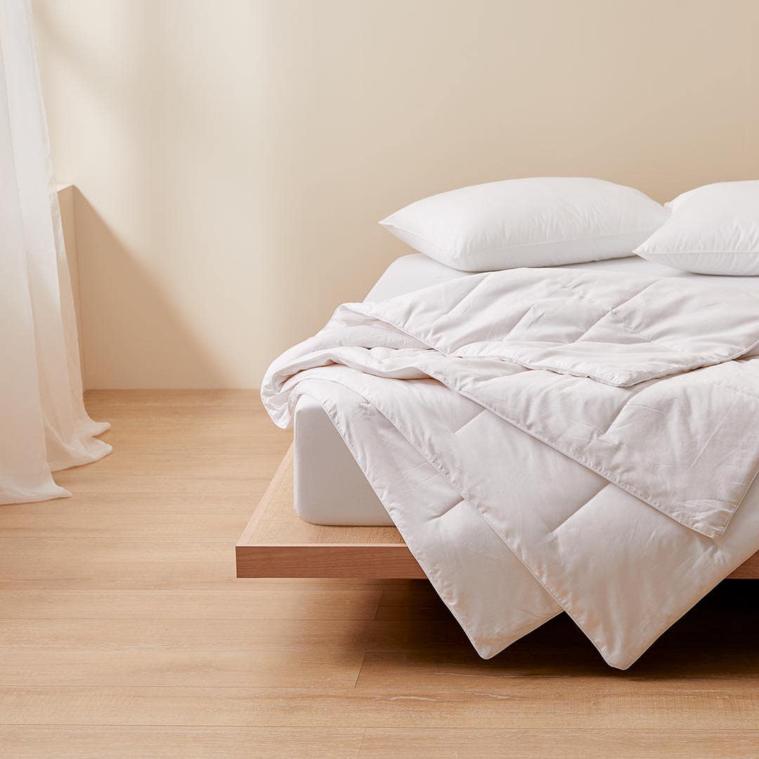 White cotton quilt queen hot sale