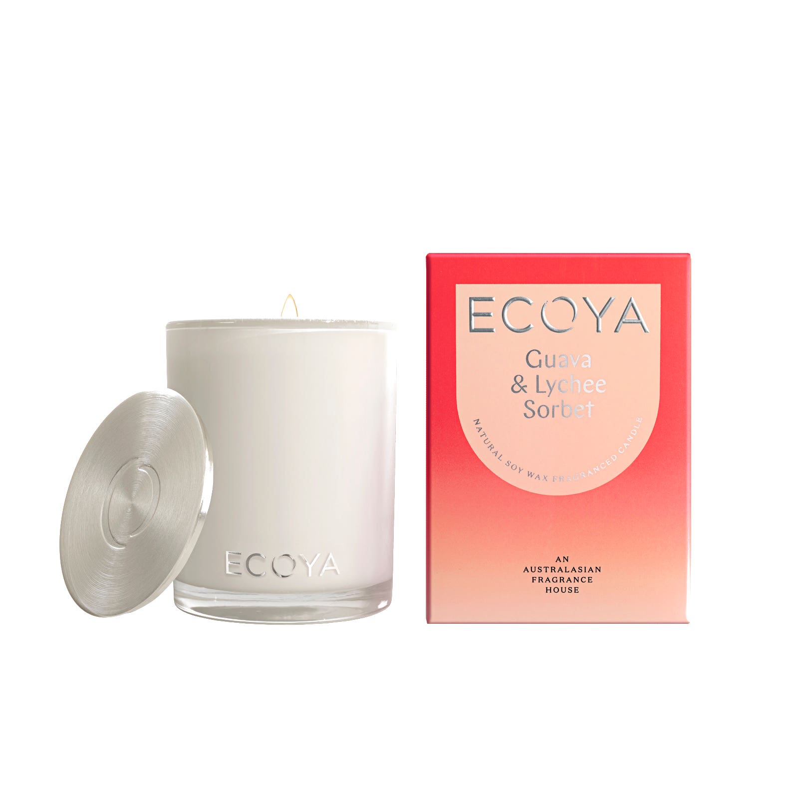 Ecoya Madison Jar Candle - Guava And Lychee Sorbet | Bed Bath N' Table