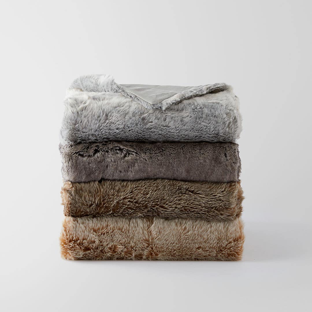 Shop Arctic Faux Fur Throw Himalayan Online Bed Bath N Table