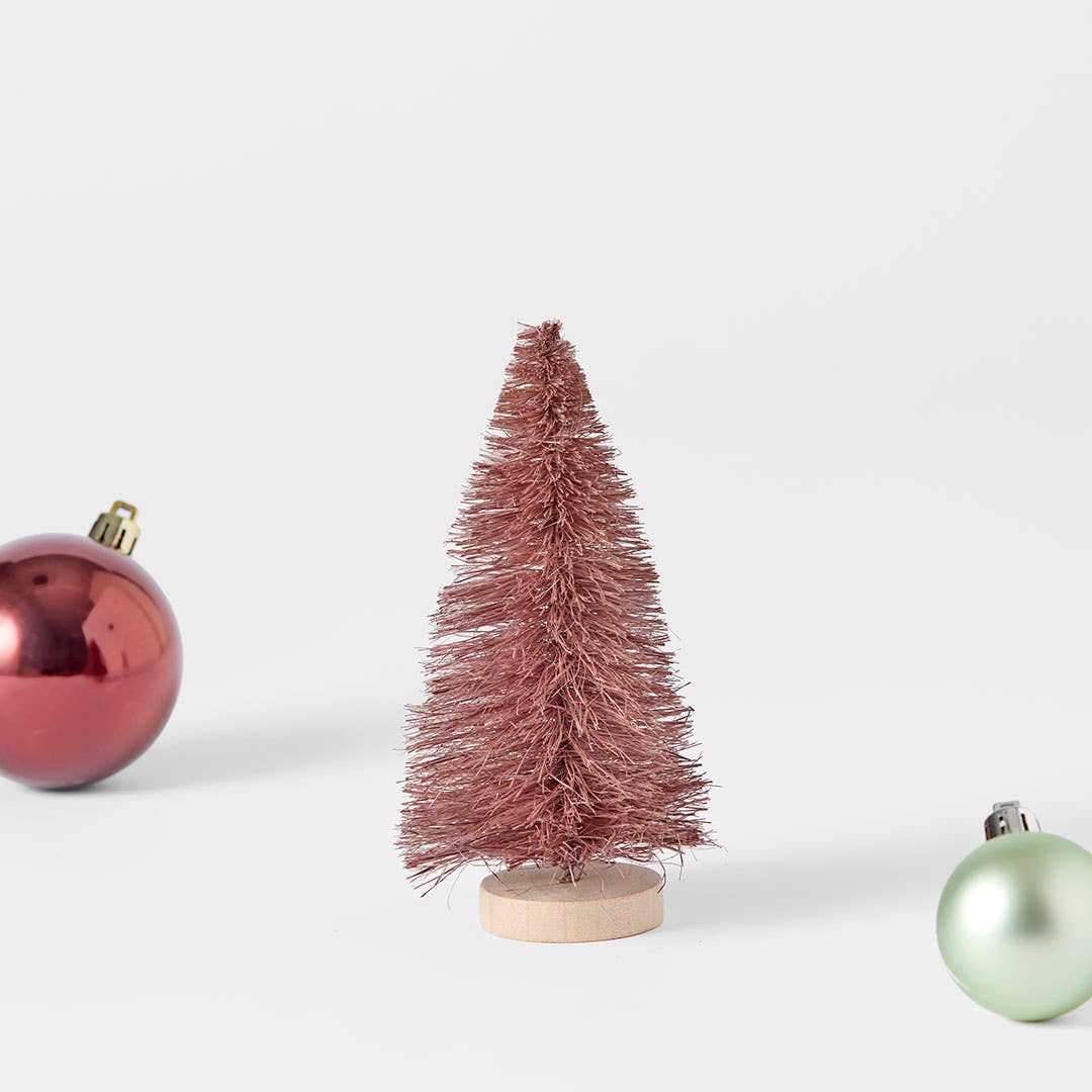 Shop Small Bristle Tree - Burgundy Online | Bed Bath N' Table