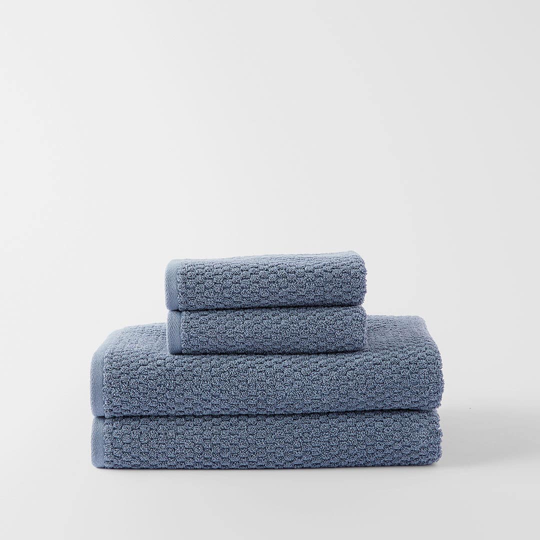 Denim blue towels outlet