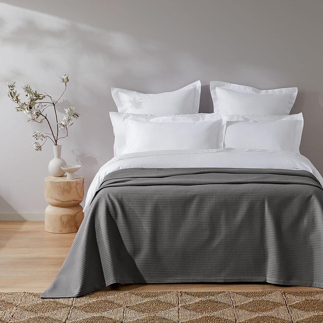 Buy Harvey Blanket Charcoal Online Bed Bath N Table