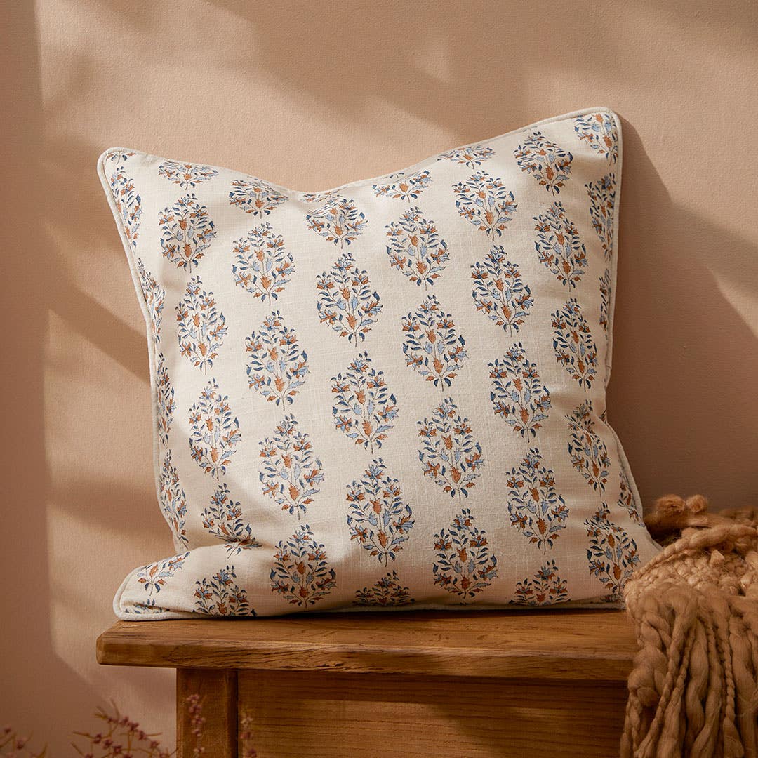 Decorative bed cushions top