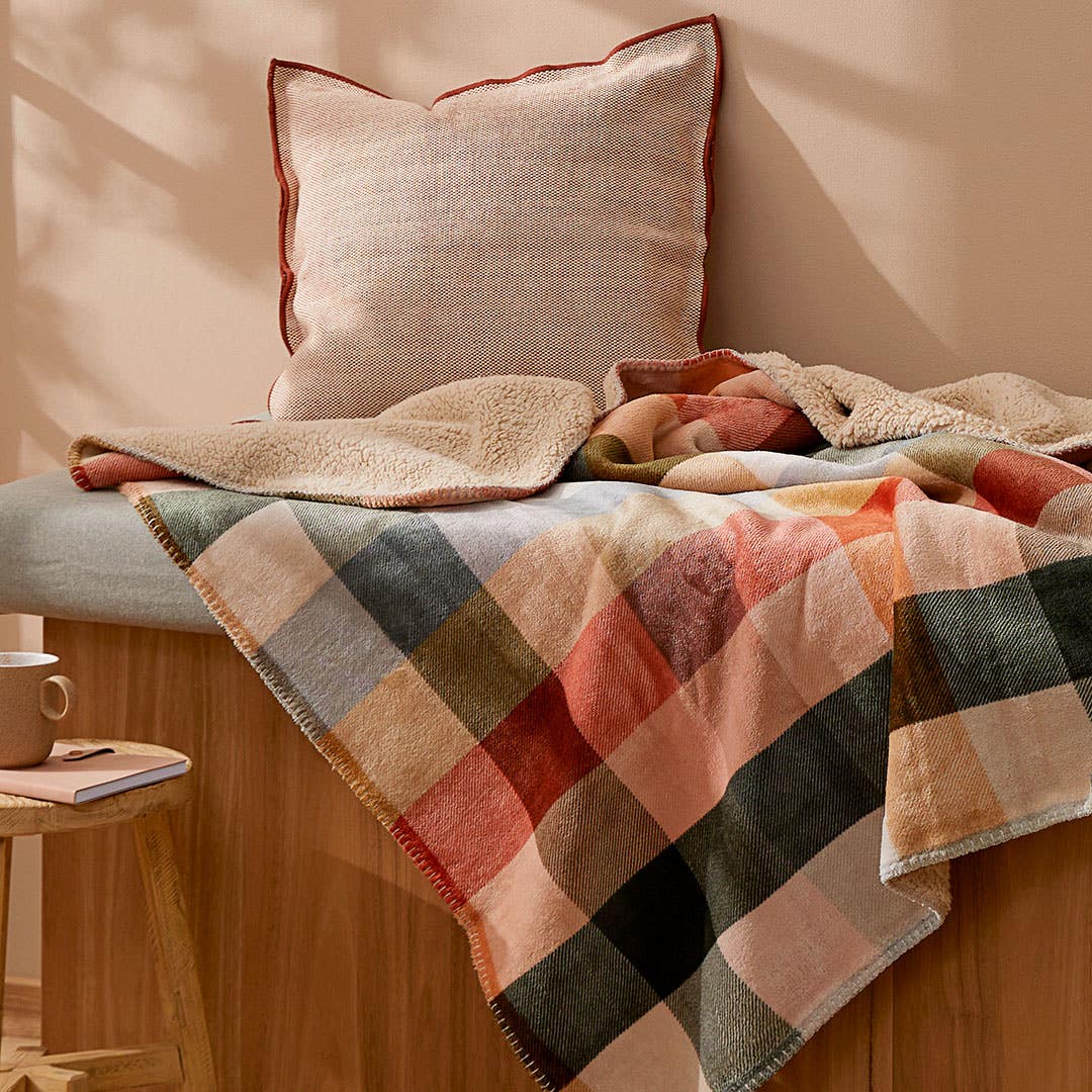 Shop Hattie Sherpa Throw Online Bed Bath N Table