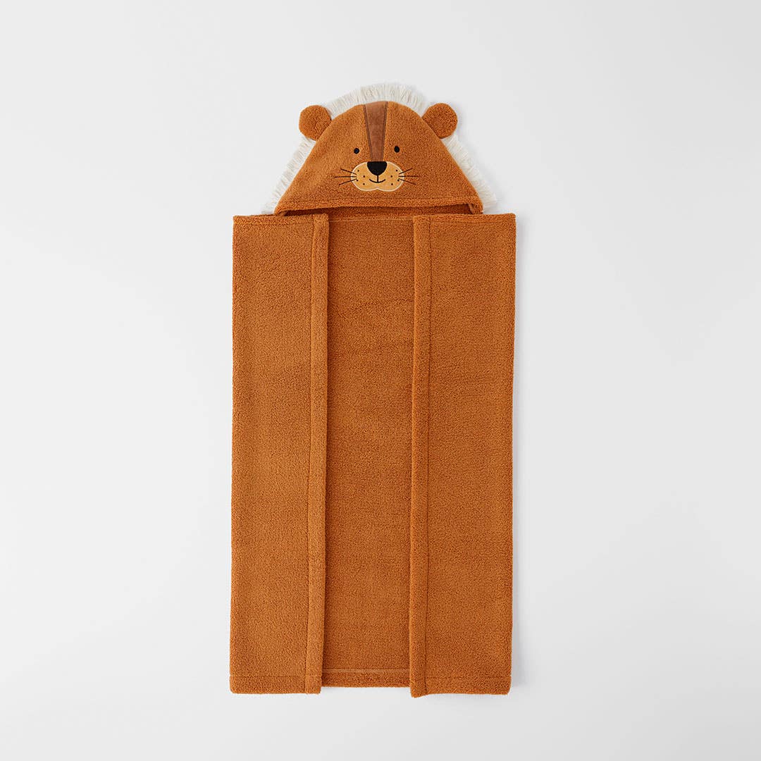 Lion baby towel hot sale