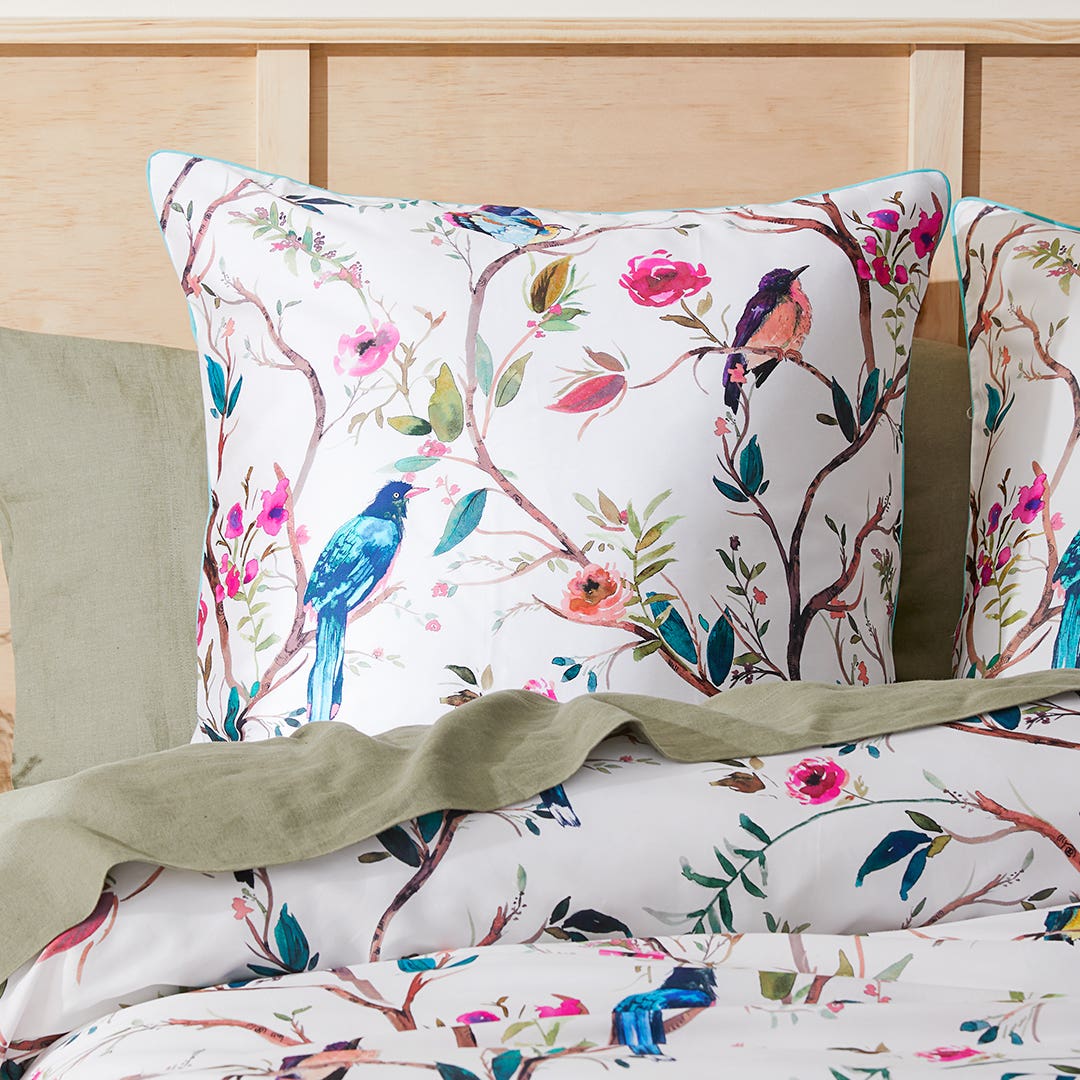 Floral european pillowcase clearance