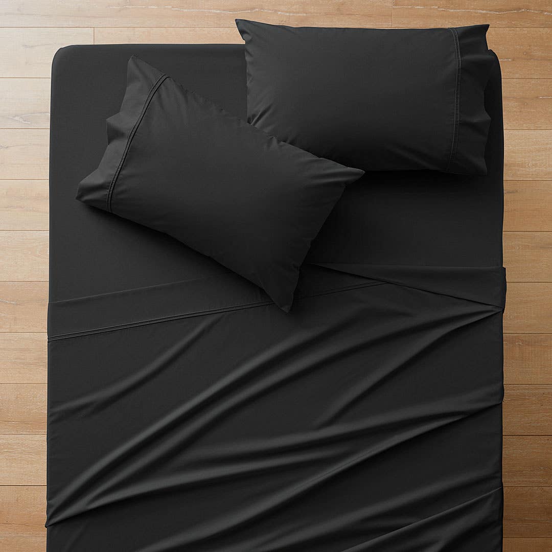 Black flat shop sheet
