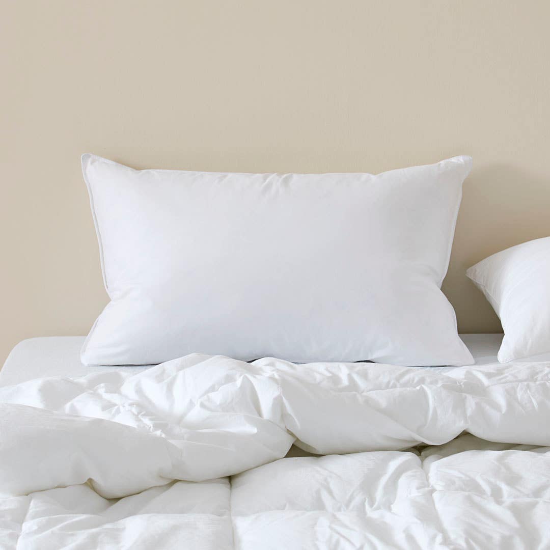 Goose feather pillows bed bath and beyond deals