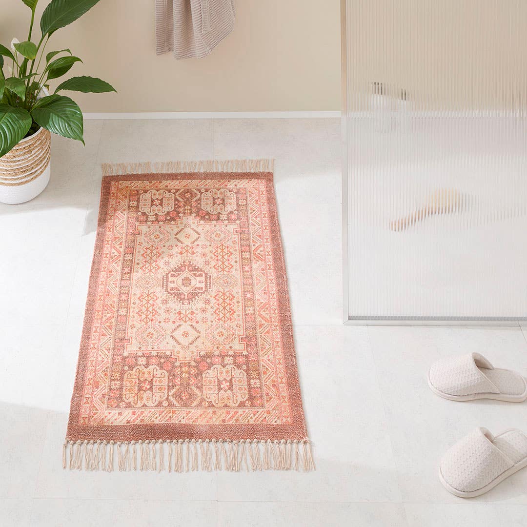 Shop Andes Bath Mat - Rust Online | Bed Bath N' Table