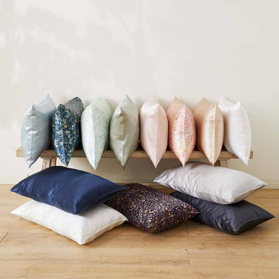 Mulberry Silk Print Pillowcase
