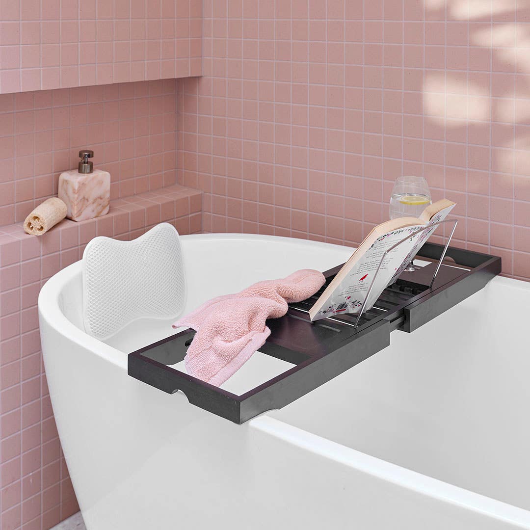Shop Extendable Bamboo Bath Caddy Online|Bed Bath N' Table