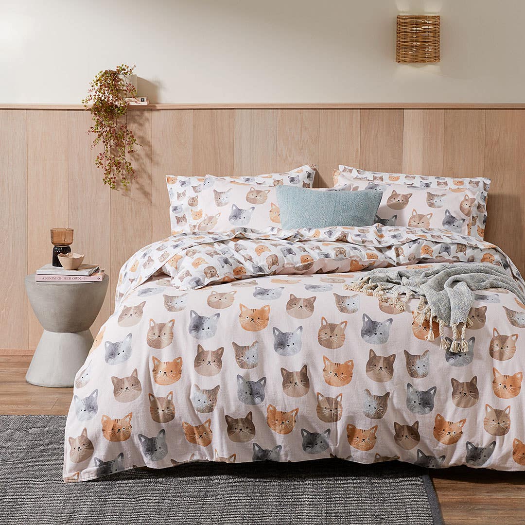 Shop Nala Flannelette Quilt Cover Set Online Bed Bath N Table