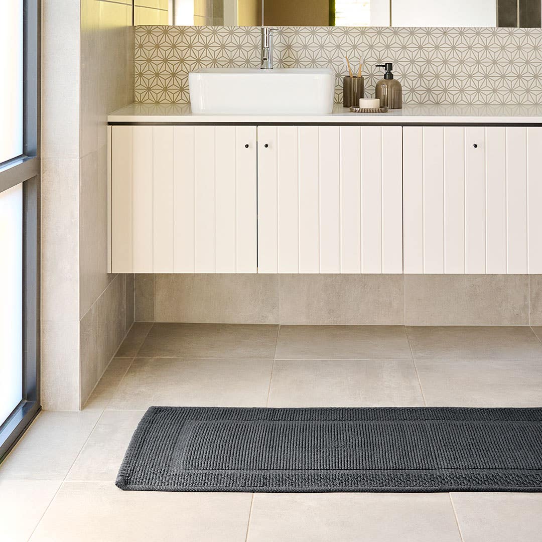 Shop Piermont Bath Runner - Granite Online | Bed Bath N' Table