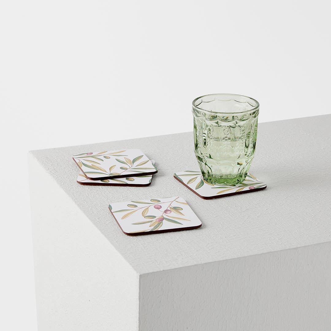 Shop Olive Grove Cork Coasters Online | Bed Bath N' Table
