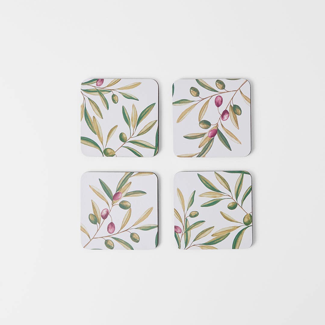 Shop Olive Grove Cork Coasters Online | Bed Bath N' Table