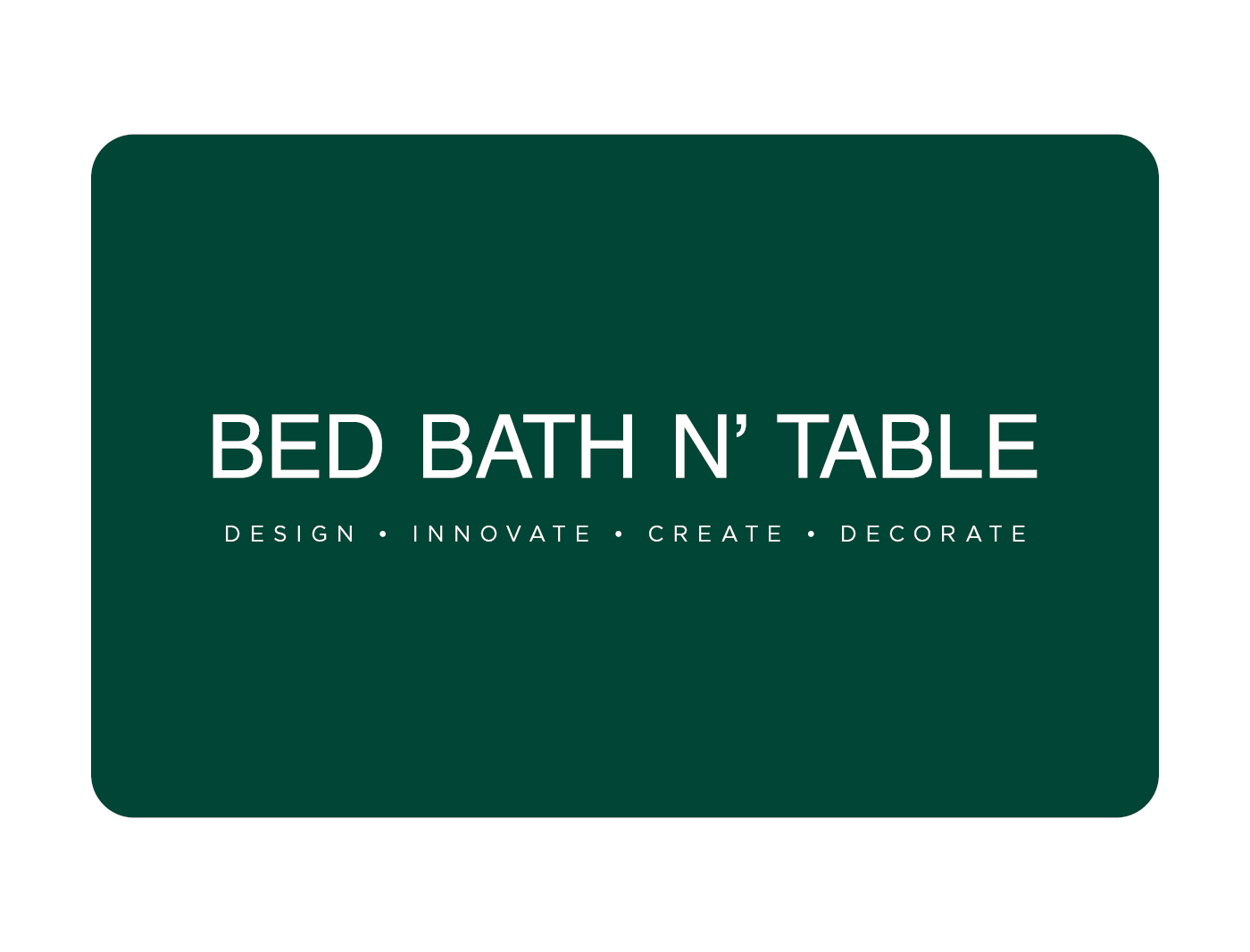 E Gift Card Bed Bath N Table