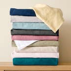 Milano Linen Sheet Set -Rosewood