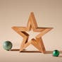 Wooden Christmas Star
