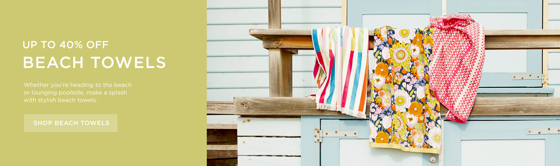 30% Off Beach Towels