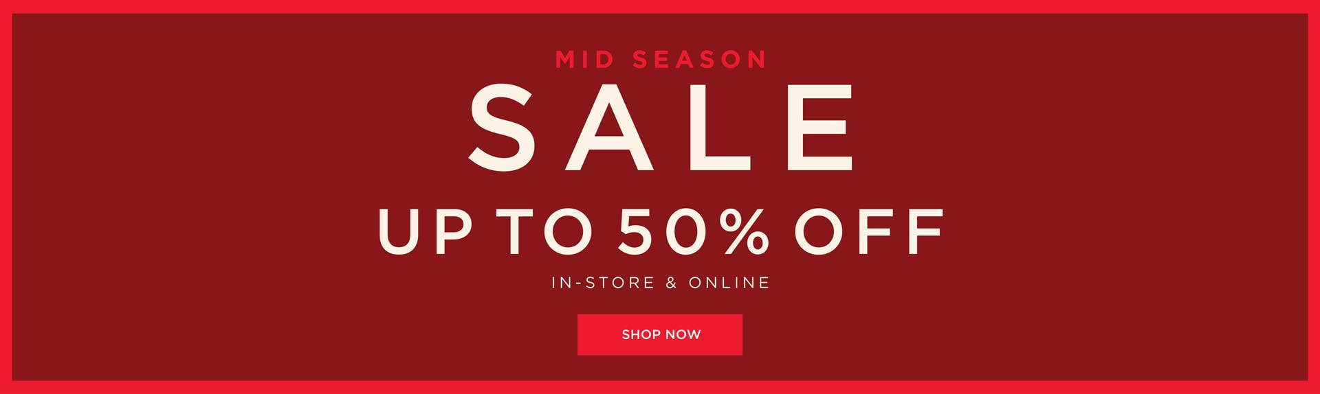 Up to 50% Off Sale