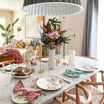 Styling a Spring Table