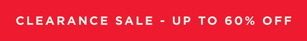 Up To 60% Off Clearance Sale