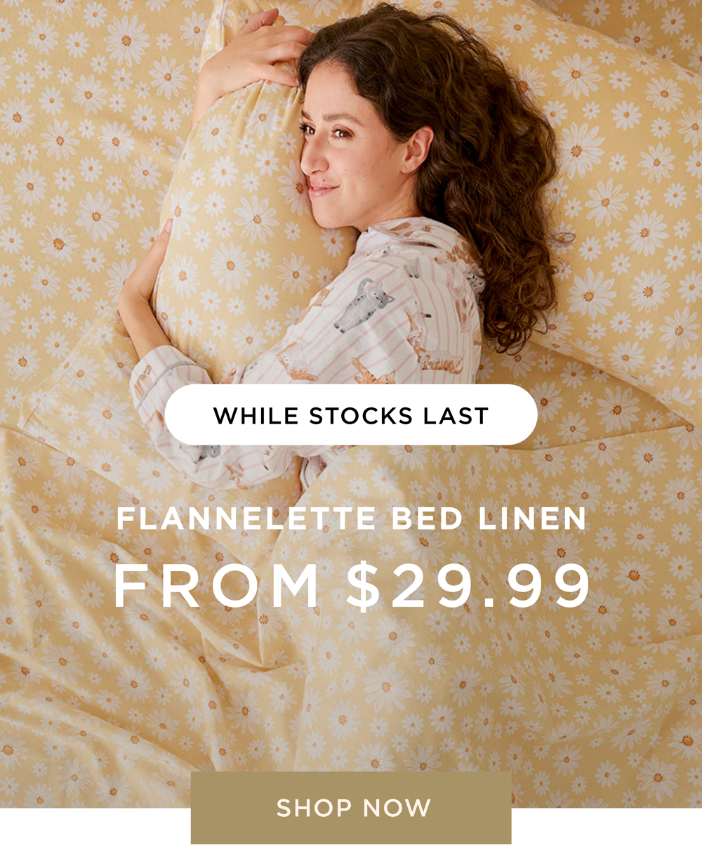 Shop Flannelette From $29.99