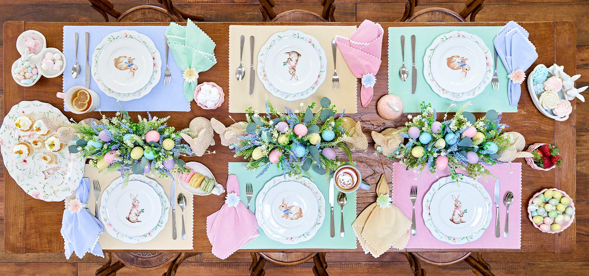Easter Napkin Rings and Table Decorations