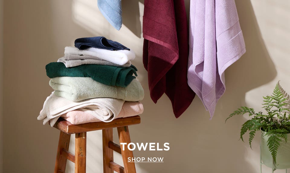 Towels - Shop Now Towels - Shop Now