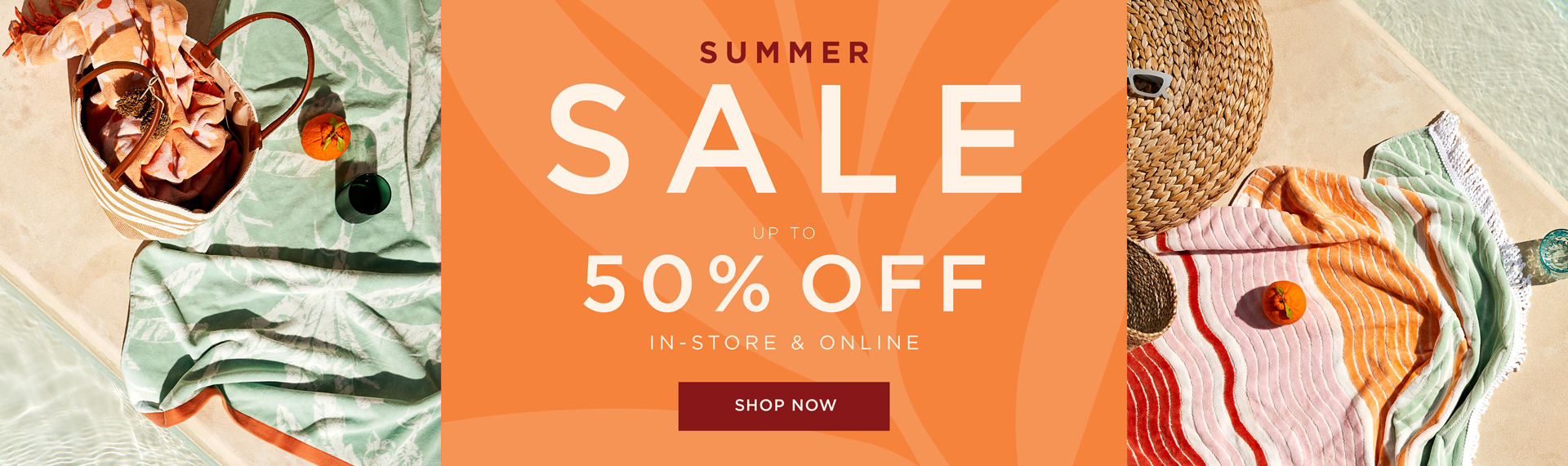 Summer Sale - Up To 50%